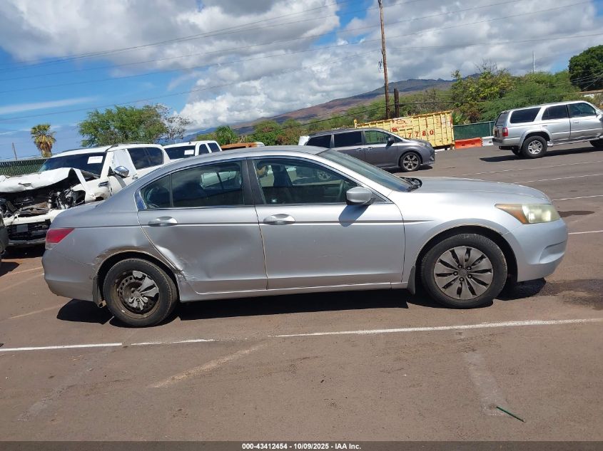 2008 Honda Accord 2.4 Lx VIN: 1HGCP26318A135114 Lot: 43412454