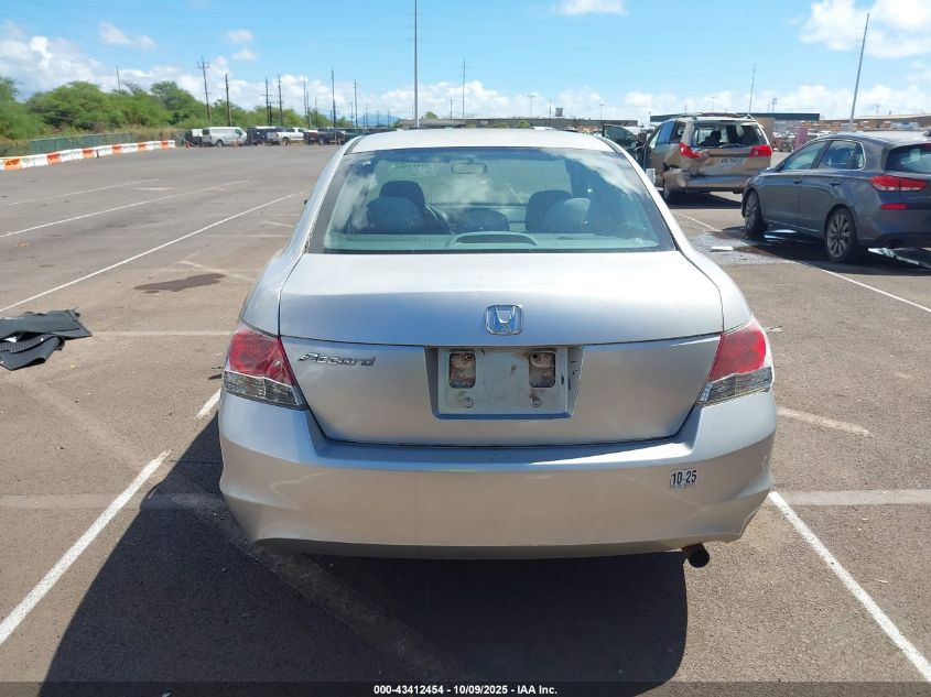 2008 Honda Accord 2.4 Lx VIN: 1HGCP26318A135114 Lot: 43412454