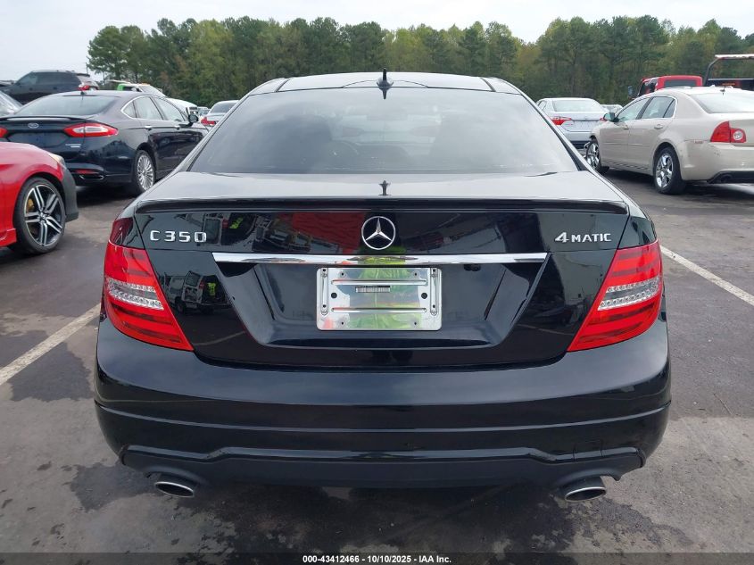 2012 Mercedes-Benz C 350 Sport 4Matic VIN: WDDGJ8JB1CF904974 Lot: 43412466