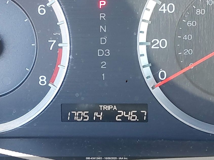 2009 Honda Accord 2.4 Ex VIN: 1HGCP26769A120502 Lot: 43412483