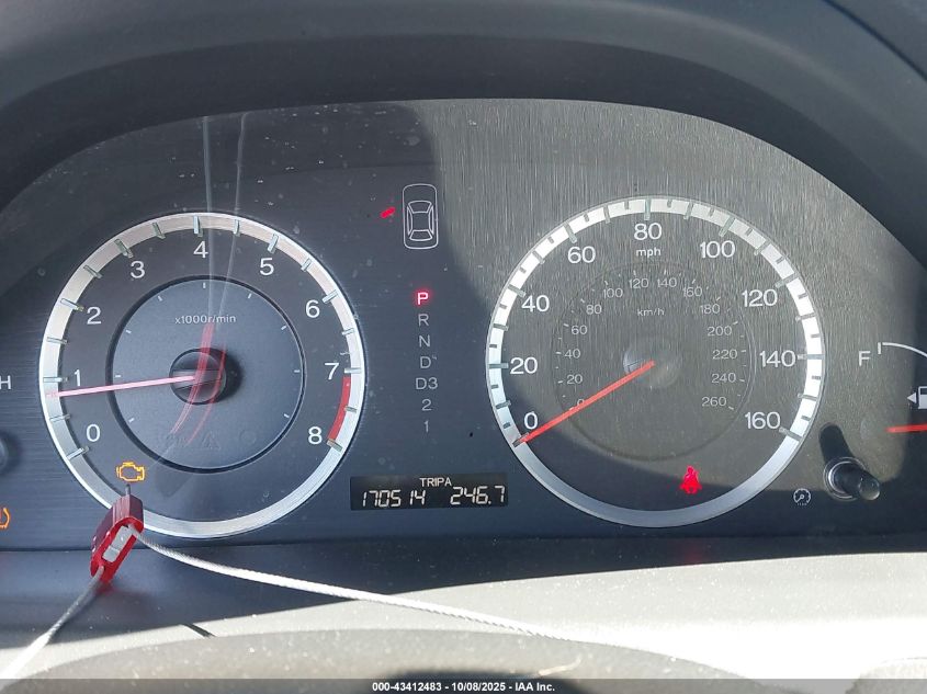 2009 Honda Accord 2.4 Ex VIN: 1HGCP26769A120502 Lot: 43412483