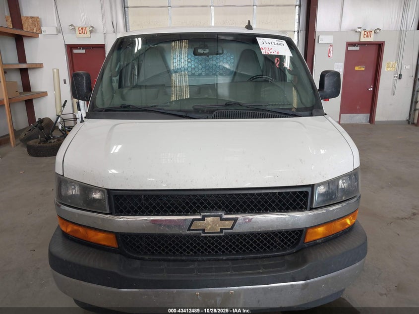 2020 Chevrolet Express Cargo Rwd 2500 Regular Wheelbase Wt VIN: 1GCWGAFP5L1185807 Lot: 43412489