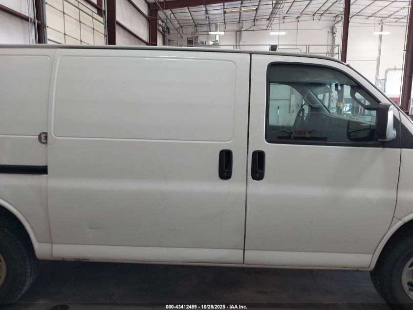 2020 Chevrolet Express Cargo Rwd 2500 Regular Wheelbase Wt VIN: 1GCWGAFP5L1185807 Lot: 43412489