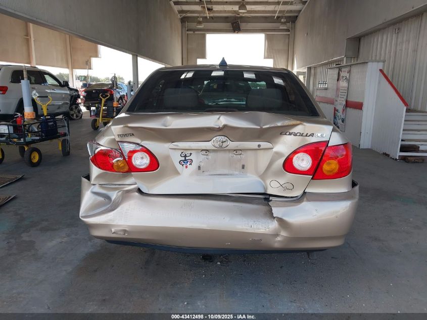 2004 Toyota Corolla Ce/Le/S VIN: 2T1BR32E34C258825 Lot: 43412498