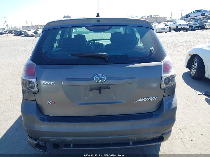 2005 Toyota Matrix Xr VIN: 2T1KR32E55C553698 Lot: 43412517