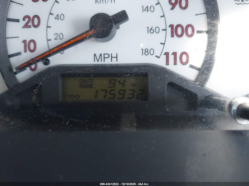 2004 Toyota Corolla S VIN: 1NXBR32EX4Z234505 Lot: 43412522