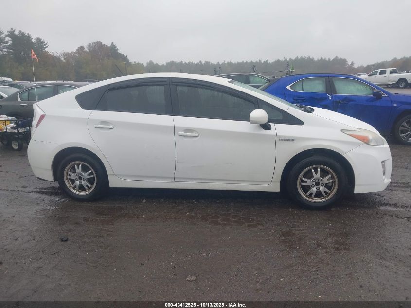 2011 Toyota Prius Four VIN: JTDKN3DU0B1440161 Lot: 43412525