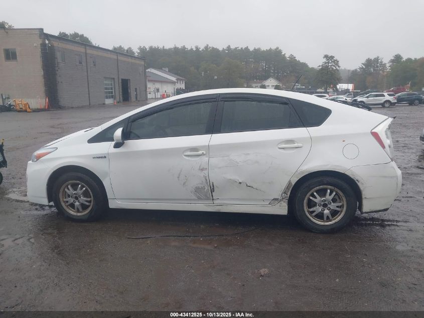 2011 Toyota Prius Four VIN: JTDKN3DU0B1440161 Lot: 43412525