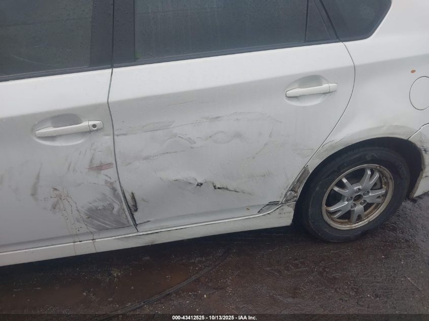 2011 Toyota Prius Four VIN: JTDKN3DU0B1440161 Lot: 43412525