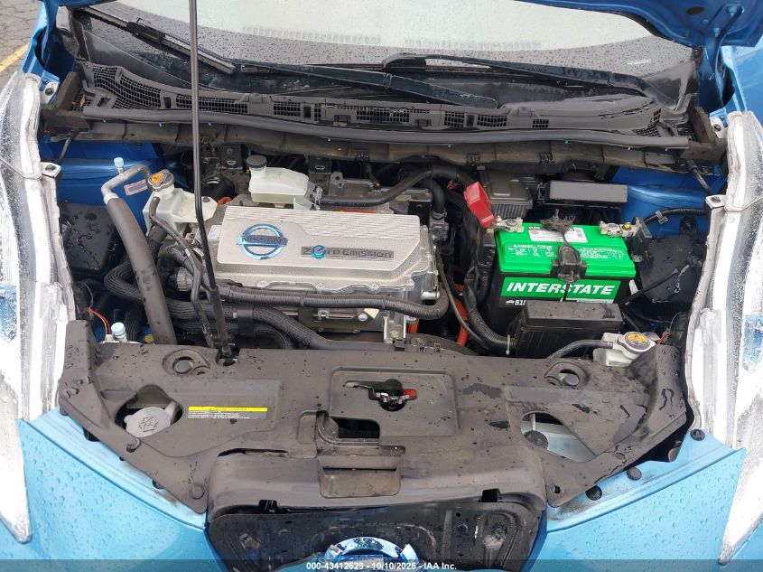 2012 Nissan Leaf Sv VIN: JN1AZ0CP3CT025161 Lot: 43412529