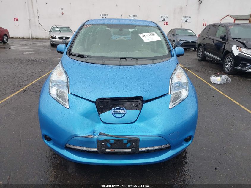 2012 Nissan Leaf Sv VIN: JN1AZ0CP3CT025161 Lot: 43412529