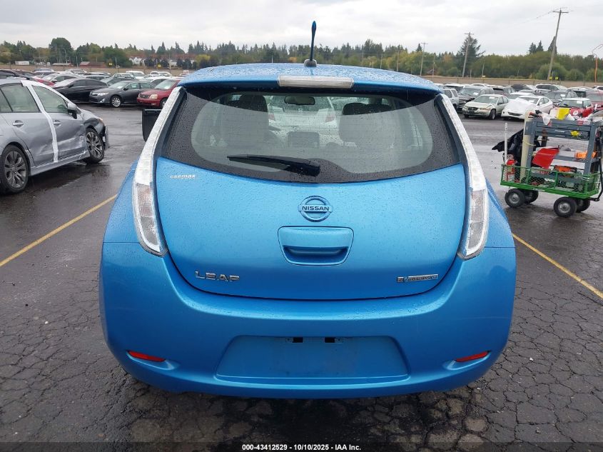 2012 Nissan Leaf Sv VIN: JN1AZ0CP3CT025161 Lot: 43412529