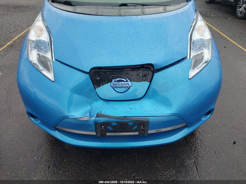2012 Nissan Leaf Sv VIN: JN1AZ0CP3CT025161 Lot: 43412529