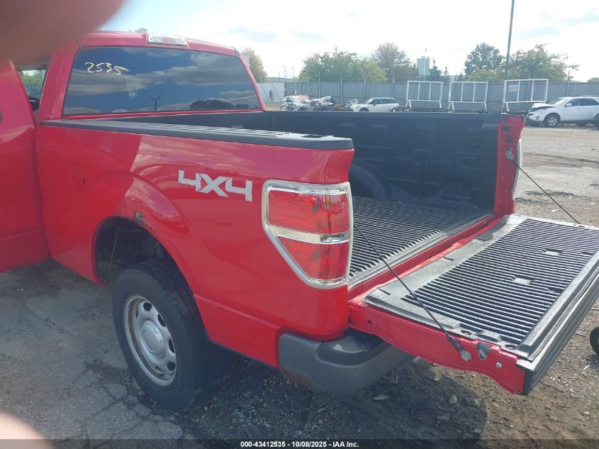 2012 Ford F-150 Xl VIN: 1FTFX1EFXCKD33503 Lot: 43412535