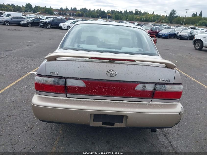 1996 Toyota Corolla Dx VIN: 1NXBB02E7TZ487363 Lot: 43412541