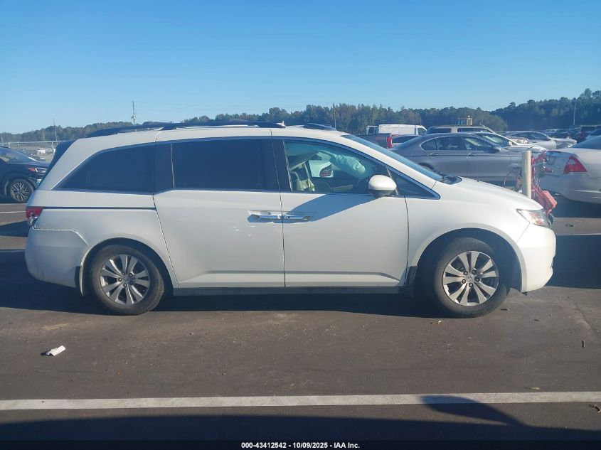 2016 Honda Odyssey Ex-L VIN: 5FNRL5H62GB040385 Lot: 43412542