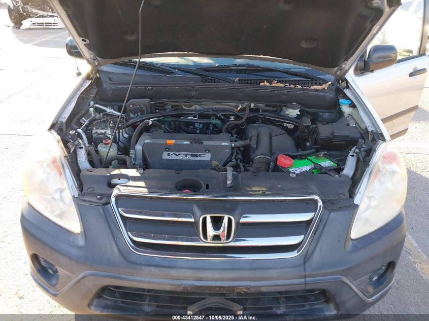 2006 Honda Cr-V Lx VIN: JHLRD78586C060431 Lot: 43412547