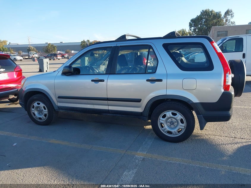 2006 Honda Cr-V Lx VIN: JHLRD78586C060431 Lot: 43412547