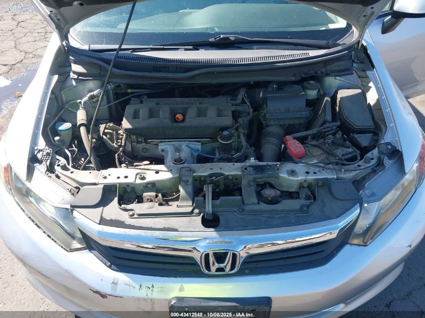 2012 Honda Civic Lx VIN: 19XFB2F59CE369180 Lot: 43412548