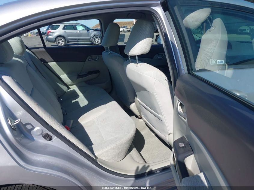 2012 Honda Civic Lx VIN: 19XFB2F59CE369180 Lot: 43412548