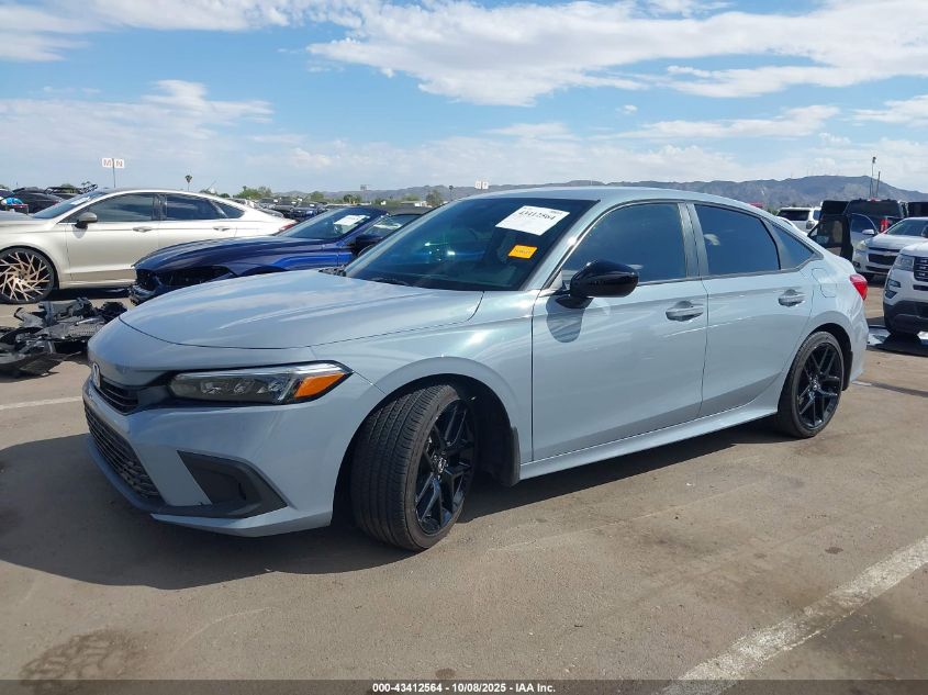 2024 Honda Civic Sport VIN: 2HGFE2F55RH583668 Lot: 43412564