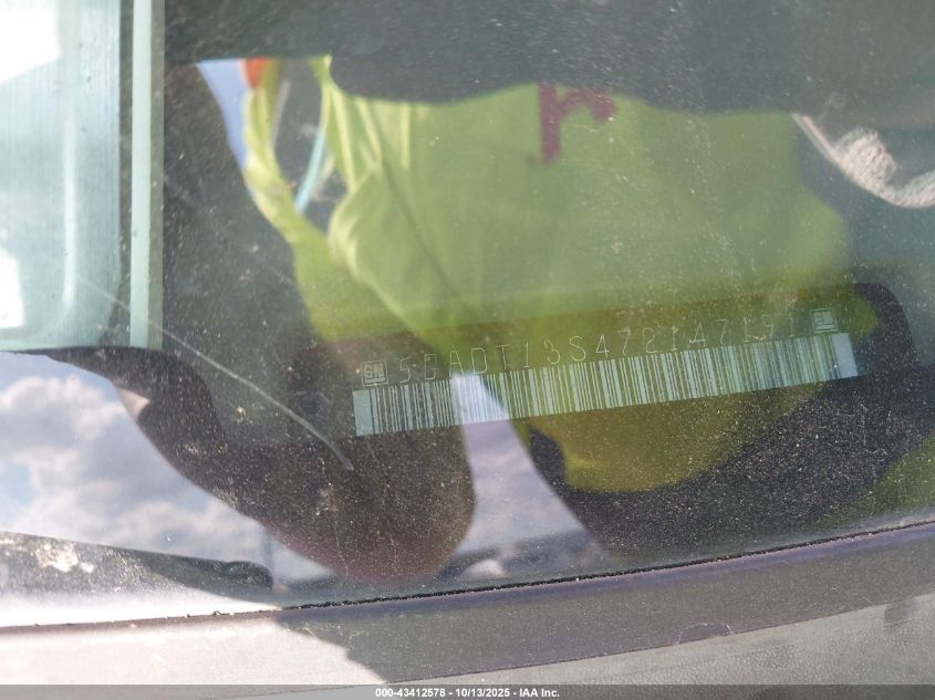 2007 Buick Rainier Cxl VIN: 5GADT13S472147191 Lot: 43412578