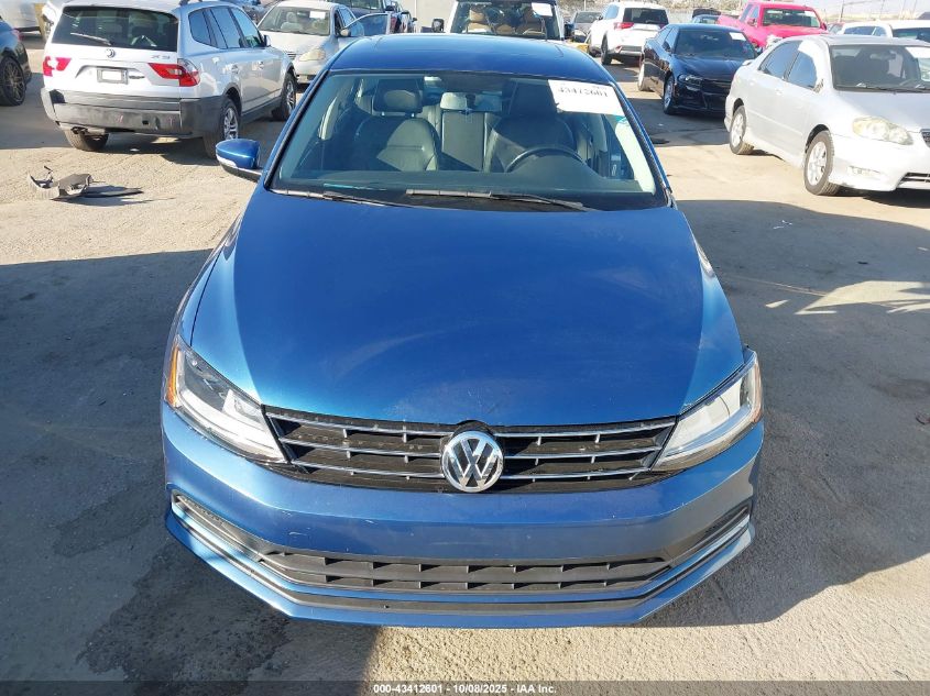 2018 Volkswagen Jetta 1.4T Se/1.4T Wolfsburg Edition VIN: 3VWDB7AJ4JM225061 Lot: 43412601