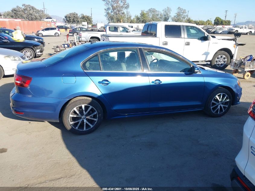 2018 Volkswagen Jetta 1.4T Se/1.4T Wolfsburg Edition VIN: 3VWDB7AJ4JM225061 Lot: 43412601