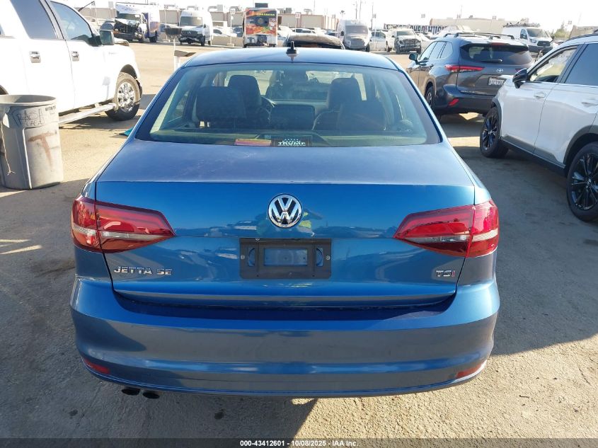 2018 Volkswagen Jetta 1.4T Se/1.4T Wolfsburg Edition VIN: 3VWDB7AJ4JM225061 Lot: 43412601