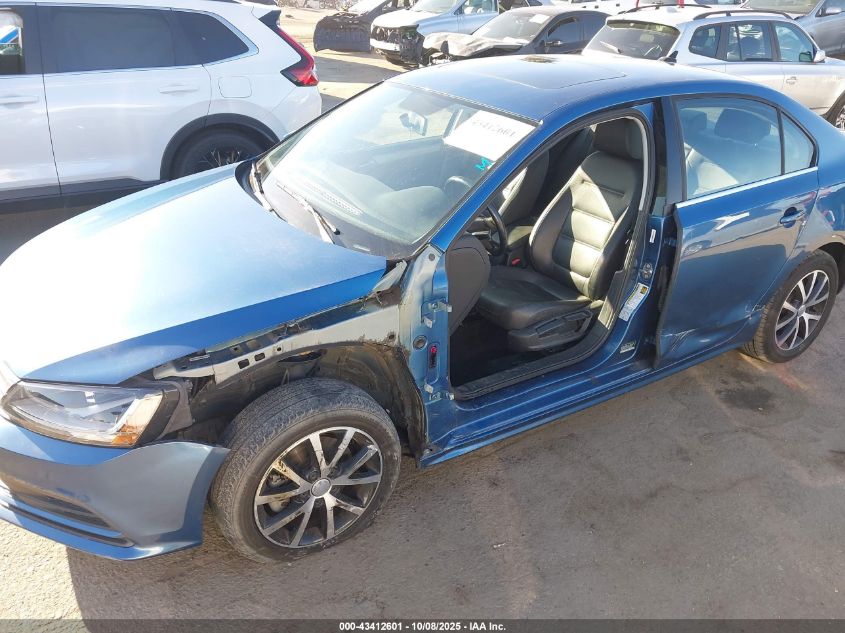 2018 Volkswagen Jetta 1.4T Se/1.4T Wolfsburg Edition VIN: 3VWDB7AJ4JM225061 Lot: 43412601