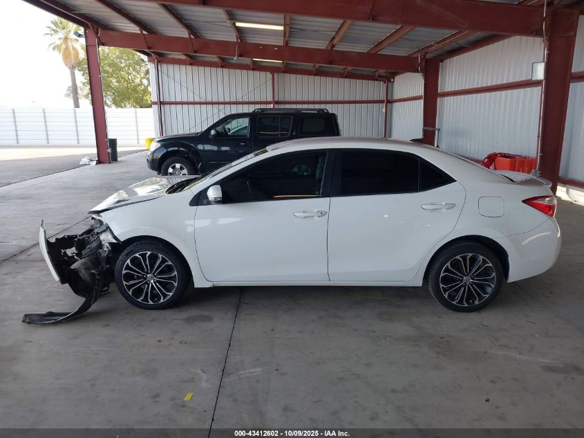 2016 Toyota Corolla S Plus VIN: 5YFBURHE4GP561366 Lot: 43412602