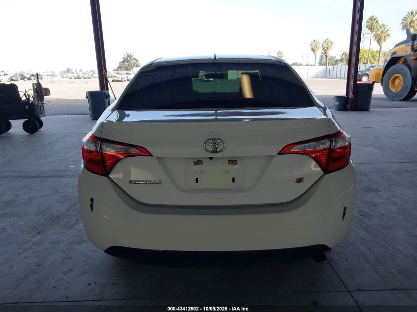 2016 Toyota Corolla S Plus VIN: 5YFBURHE4GP561366 Lot: 43412602