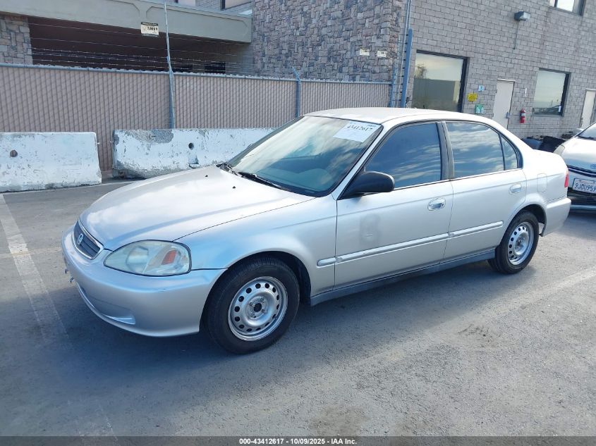 2000 Honda Civic Value Package VIN: 2HGEJ661XYH544150 Lot: 43412617