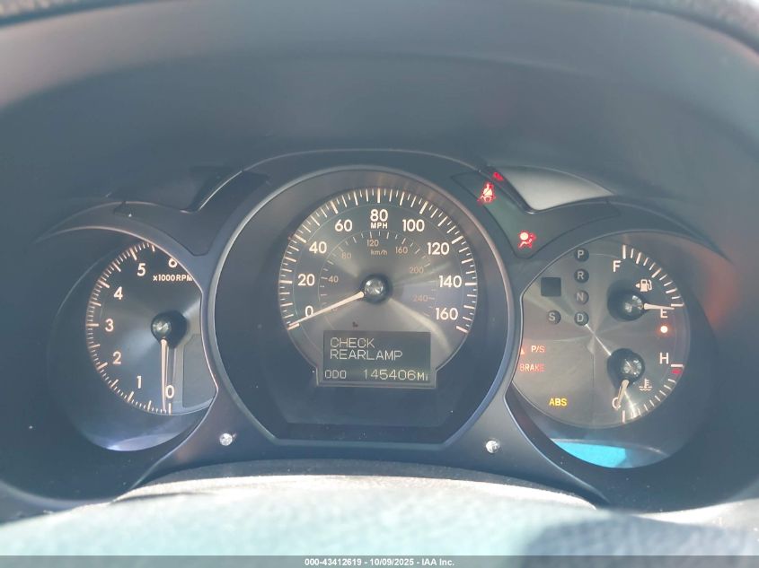 2006 Lexus Gs 430 VIN: JTHBN96S065001571 Lot: 43412619