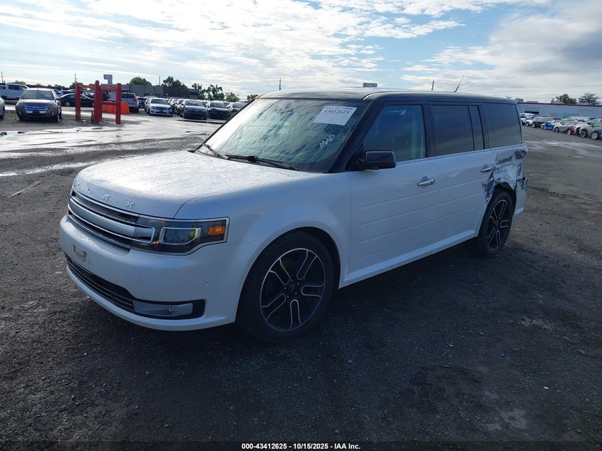 Vin: 2fmhk6dt5dbd13940, lot: 43907426, ford flex limited 20132