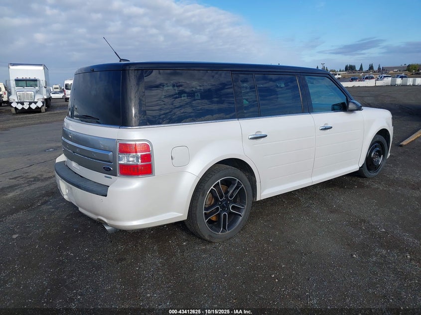 Vin: 2fmhk6dt5dbd13940, lot: 43907426, ford flex limited 20134