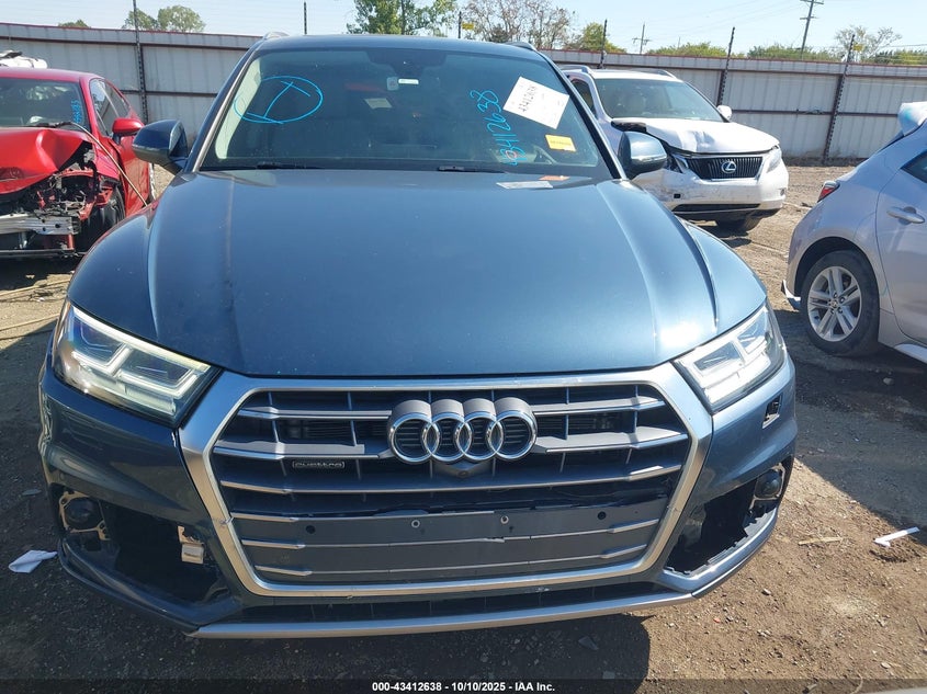 2018 Audi Q5 2.0T Premium/2.0T Tech Premium VIN: WA1CNAFY9J2192343 Lot: 43412638