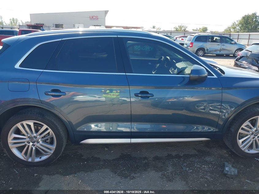2018 Audi Q5 2.0T Premium/2.0T Tech Premium VIN: WA1CNAFY9J2192343 Lot: 43412638