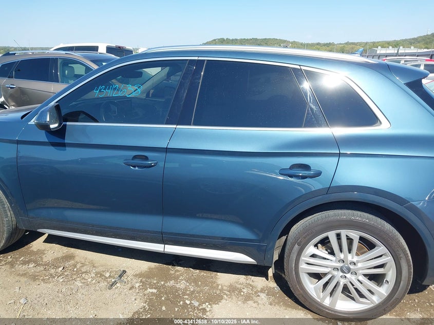 2018 Audi Q5 2.0T Premium/2.0T Tech Premium VIN: WA1CNAFY9J2192343 Lot: 43412638