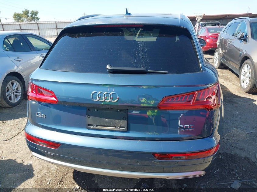 2018 Audi Q5 2.0T Premium/2.0T Tech Premium VIN: WA1CNAFY9J2192343 Lot: 43412638