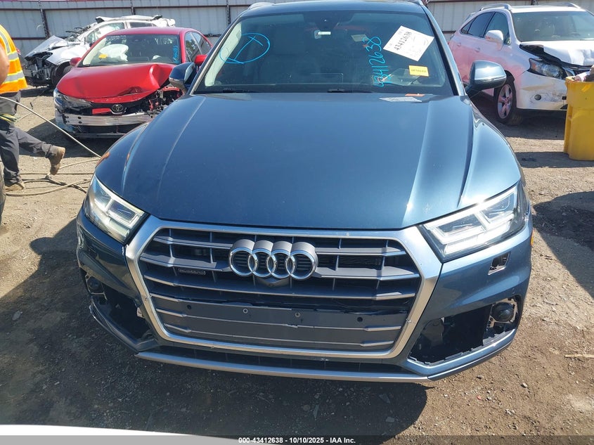 2018 Audi Q5 2.0T Premium/2.0T Tech Premium VIN: WA1CNAFY9J2192343 Lot: 43412638