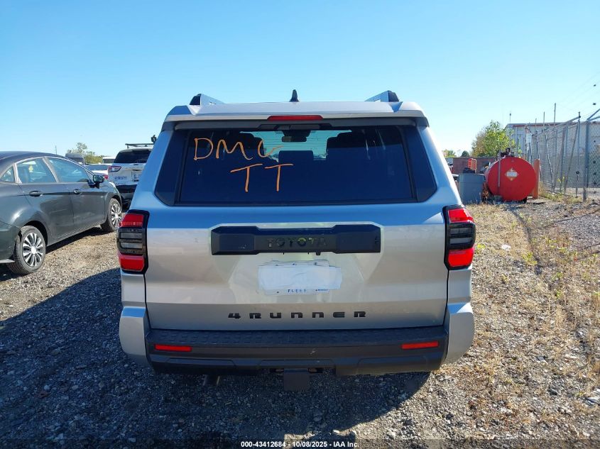 2025 Toyota 4Runner Sr5 VIN: JTEVA5BR2S5038794 Lot: 43412684