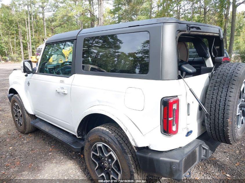 2023 Ford Bronco Outer Banks VIN: 1FMDE5AP1PLA95197 Lot: 43412719