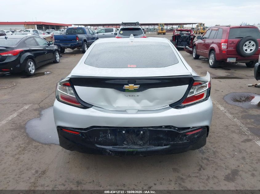 2017 Chevrolet Volt Lt VIN: 1G1RC6S50HU159981 Lot: 43412723