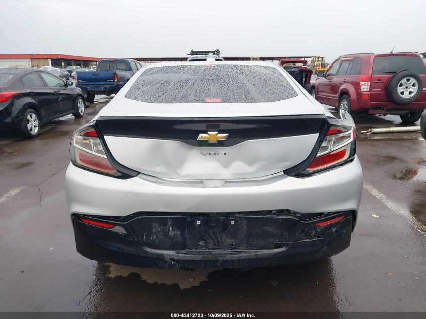 2017 Chevrolet Volt Lt VIN: 1G1RC6S50HU159981 Lot: 43412723