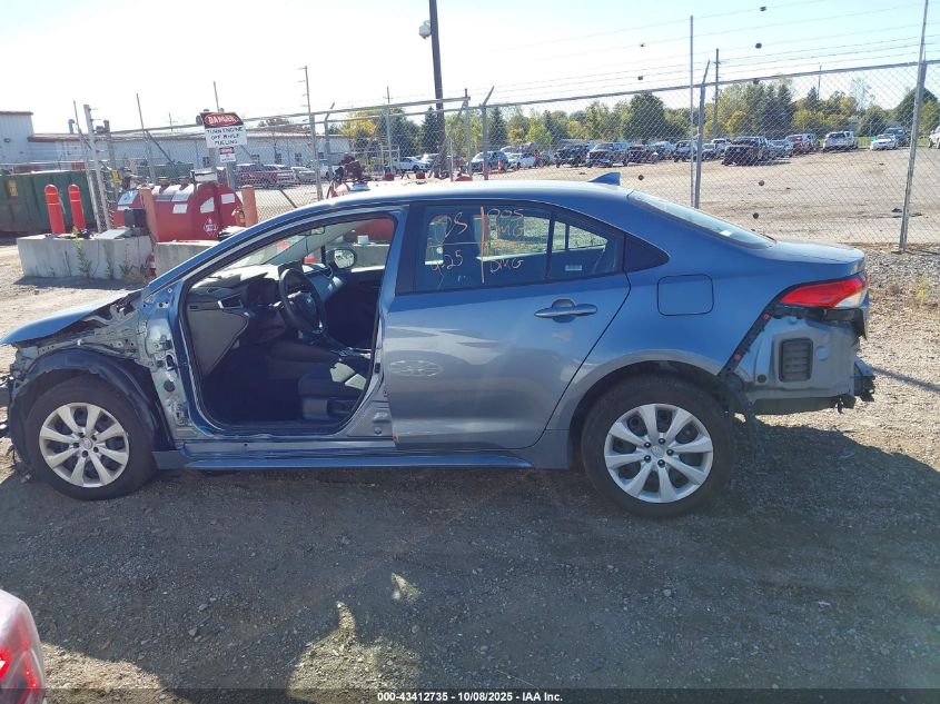 2024 Toyota Corolla Le VIN: 5YFB4MDE3RP182841 Lot: 43412735