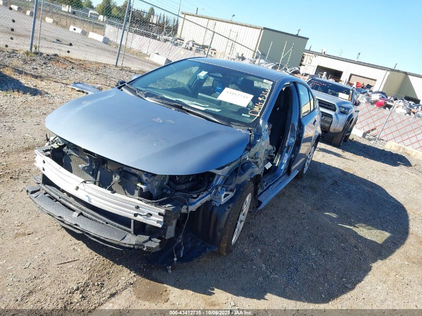 2024 Toyota Corolla Le VIN: 5YFB4MDE3RP182841 Lot: 43412735