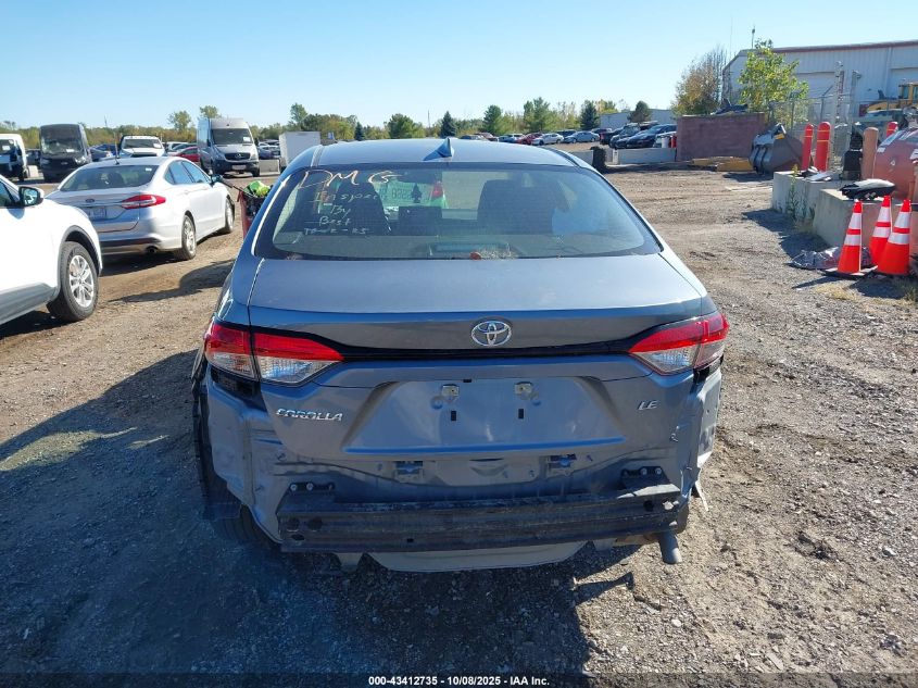 2024 Toyota Corolla Le VIN: 5YFB4MDE3RP182841 Lot: 43412735