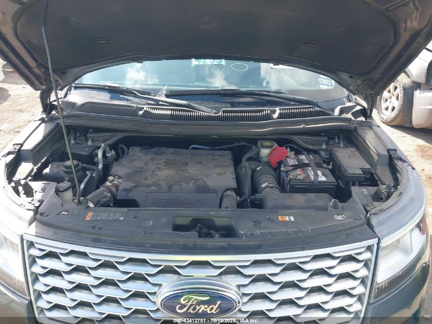 2018 Ford Explorer Platinum VIN: 1FM5K8HT4JGA14095 Lot: 43412751