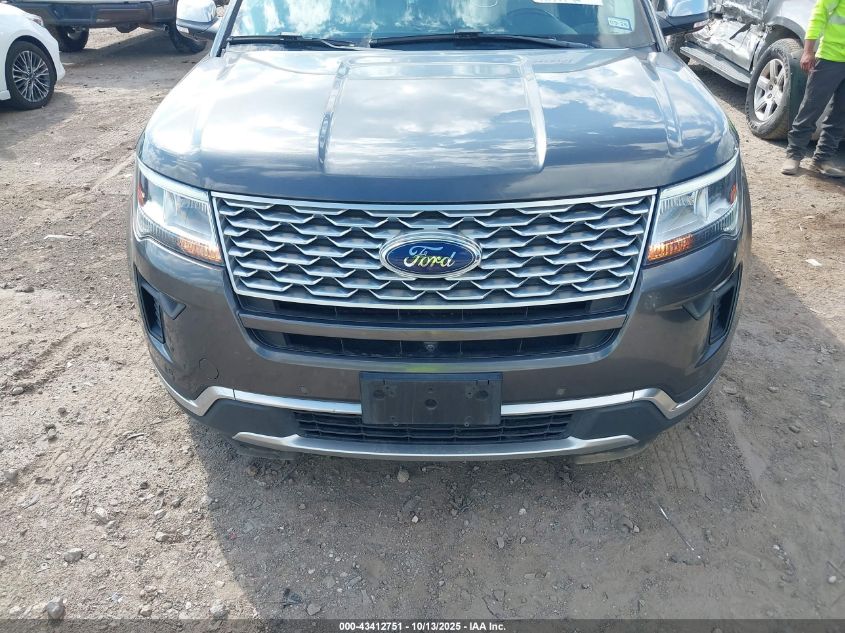 2018 Ford Explorer Platinum VIN: 1FM5K8HT4JGA14095 Lot: 43412751